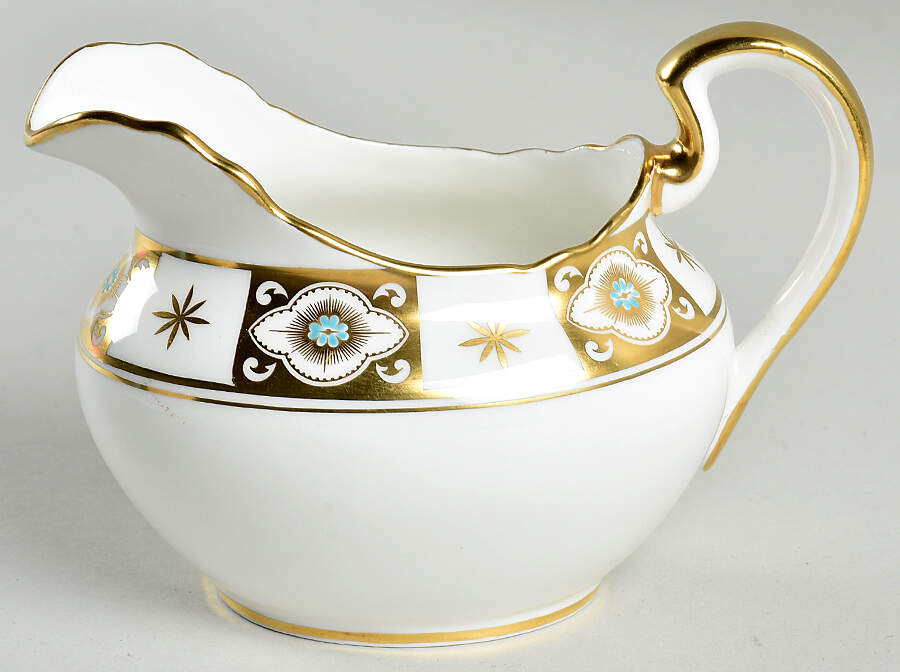 Belmont (Scalloped) Creamer by John  Aynsley & Sons-1