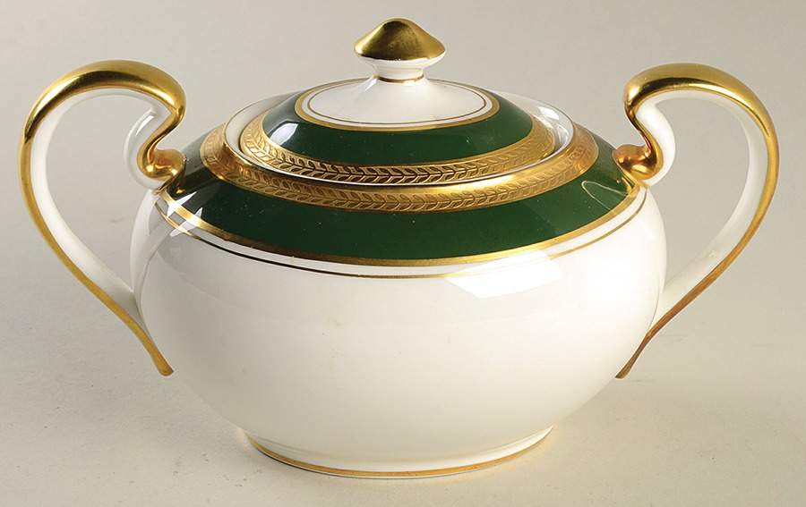 Citation Sugar Bowl & Lid by John  Aynsley & Sons-1