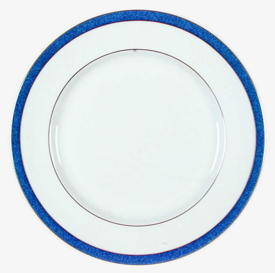 Meridian Blue Dinner Plate by John  Aynsley & Sons-1