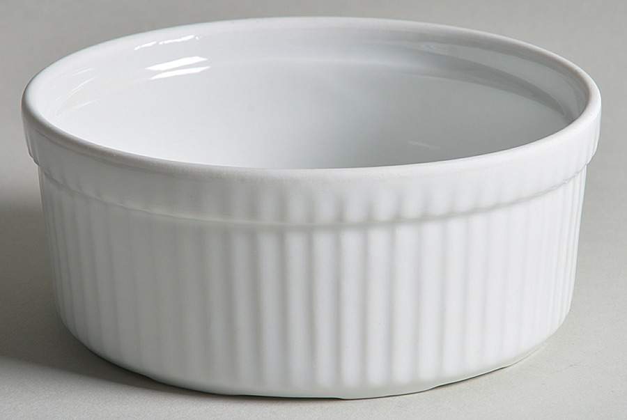 Classic Whiteware Individual Souffle by Apilco-1