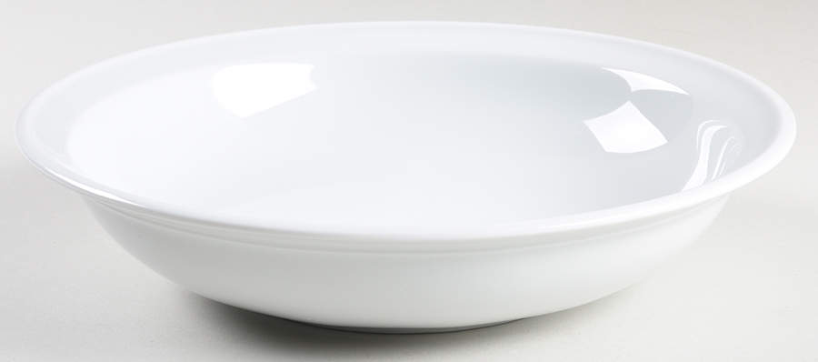 Classic Whiteware 10" Individual Pasta Bowl by Apilco-1