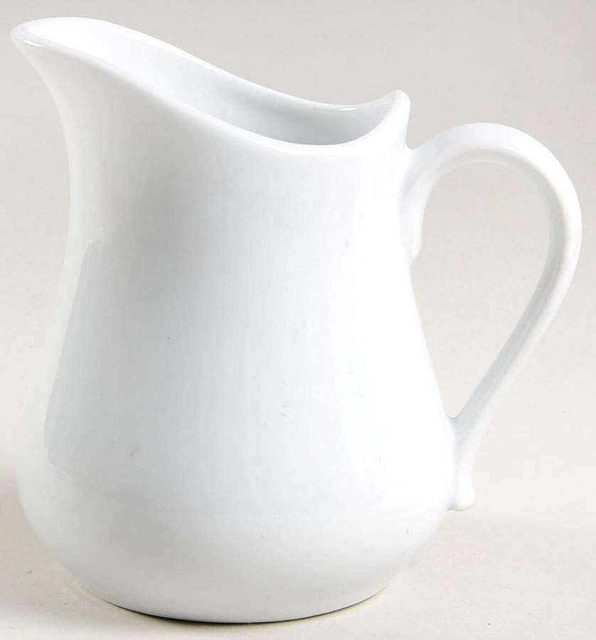 Classic Whiteware 23 Oz Pitcher by Apilco-1