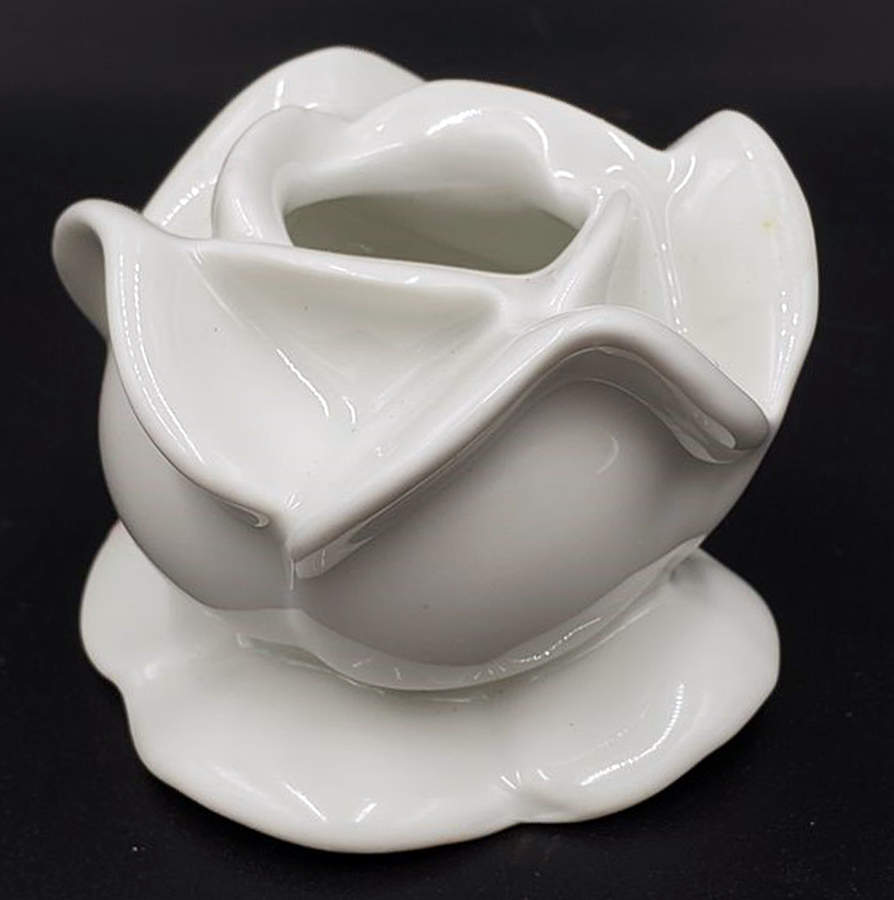 Classic Whiteware 2" Candlestick by Apilco-1