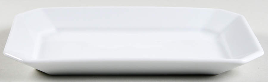 Classic Whiteware 9" Octagonal Dish by Apilco-1