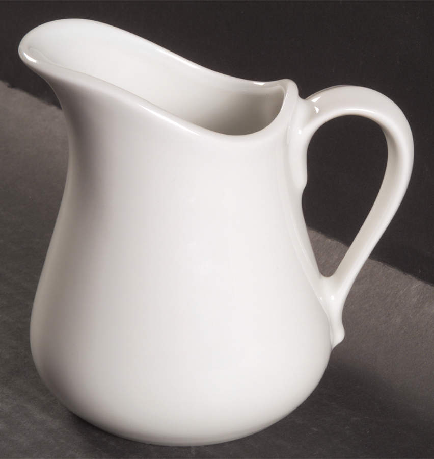 Classic Whiteware Oversize Creamer by Apilco-1