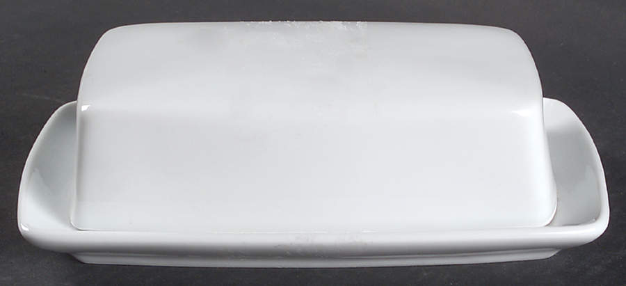 Classic Whiteware 1/4 Lb Covered Butter by Apilco-1