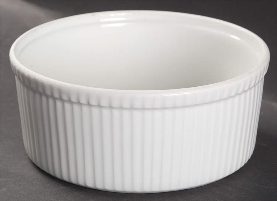 Classic Whiteware 6" Souffle by Apilco-1