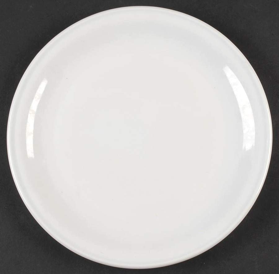 Classic Whiteware Luncheon Plate by Apilco-1