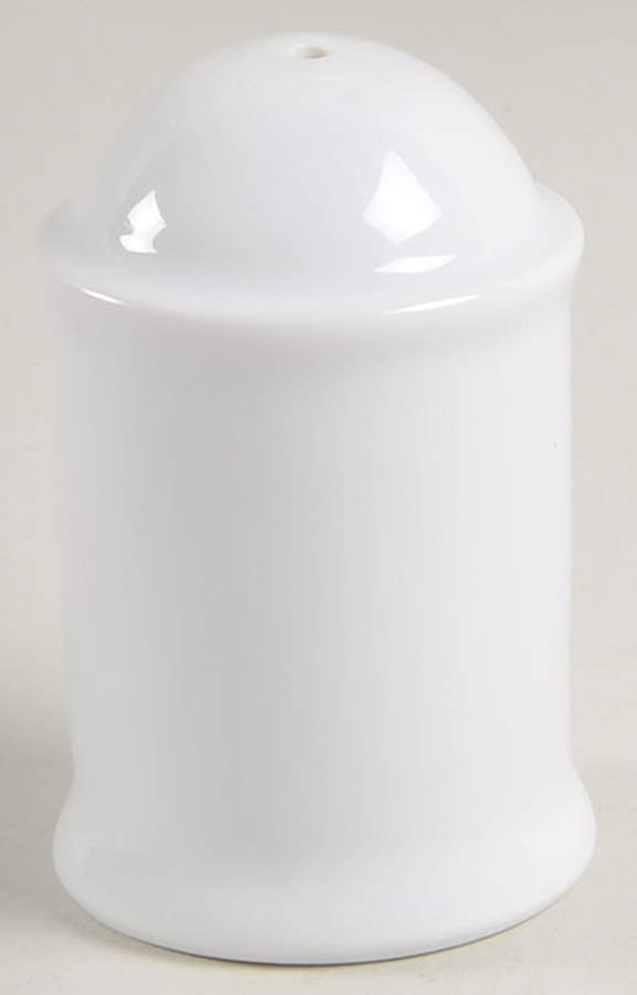 Classic Whiteware Salt Shaker by Apilco-1