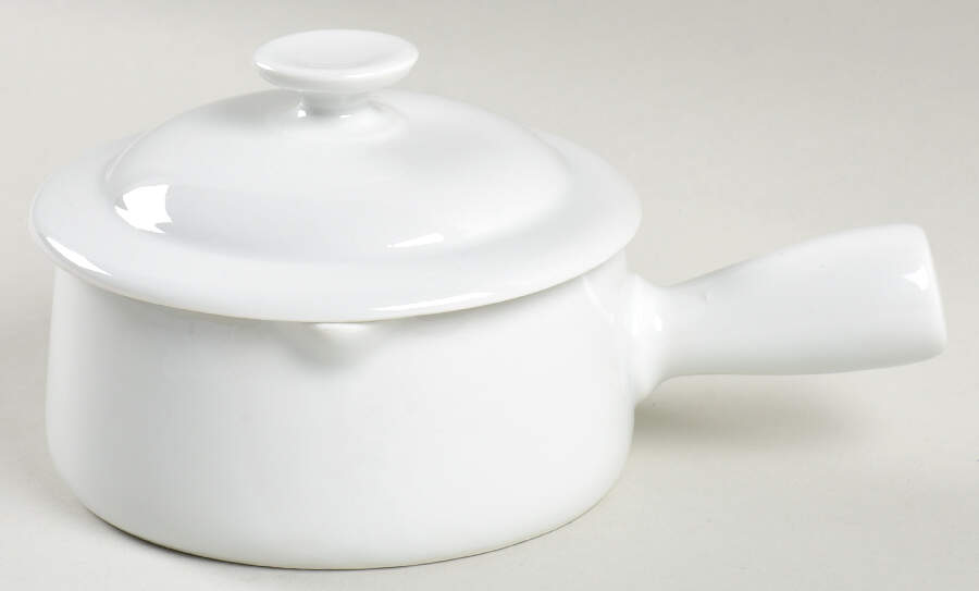 Classic Whiteware Individual Casserole & Lid by Apilco-1