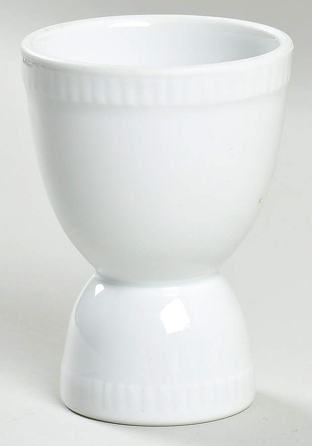 Classic Whiteware Double Egg Cup by Apilco-1