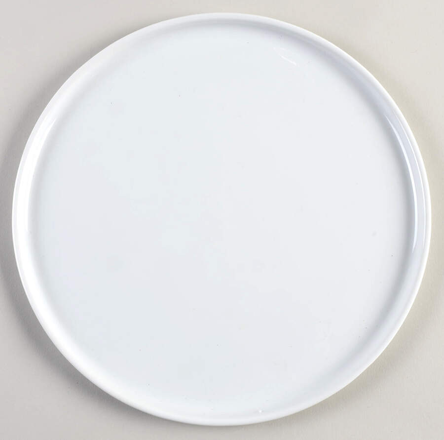 Classic Whiteware Cake Plate by Apilco-1