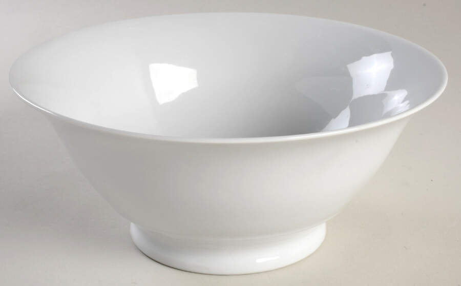 Classic Whiteware 8" Salad Serving Bowl by Apilco-1