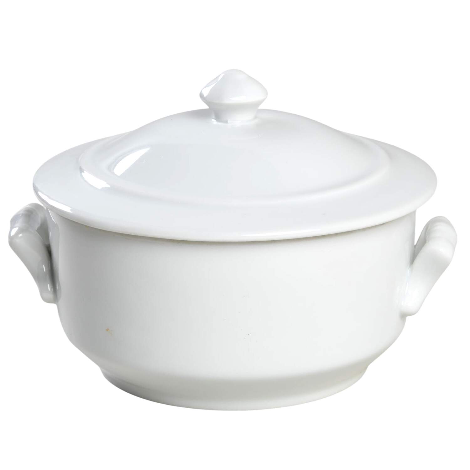 Classic Whiteware Individual Casserole & Lid by Apilco-1