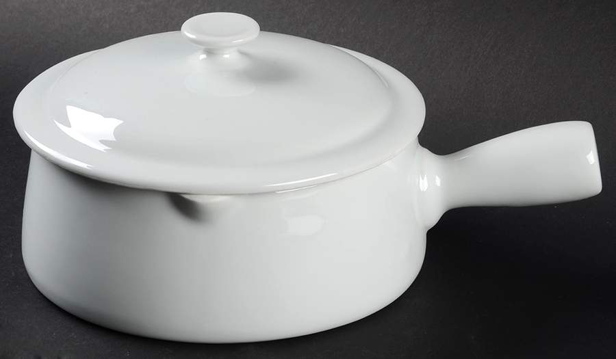 Classic Whiteware Individual Casserole & Lid by Apilco-1