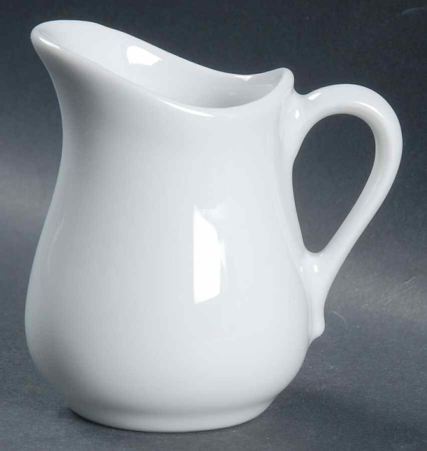 Classic Whiteware Creamer by Apilco-1