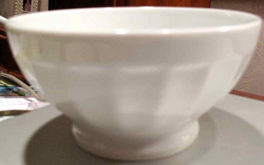 Classic Whiteware French Bowl by Apilco-1