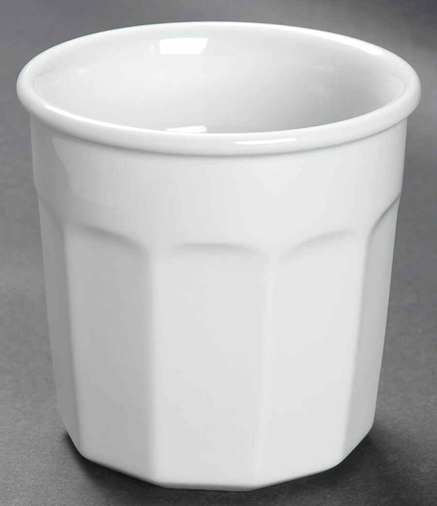 Classic Whiteware Open Jam Pot by Apilco-1