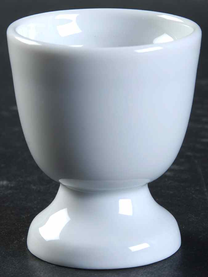 Classic Whiteware Single Egg Cup by Apilco-1