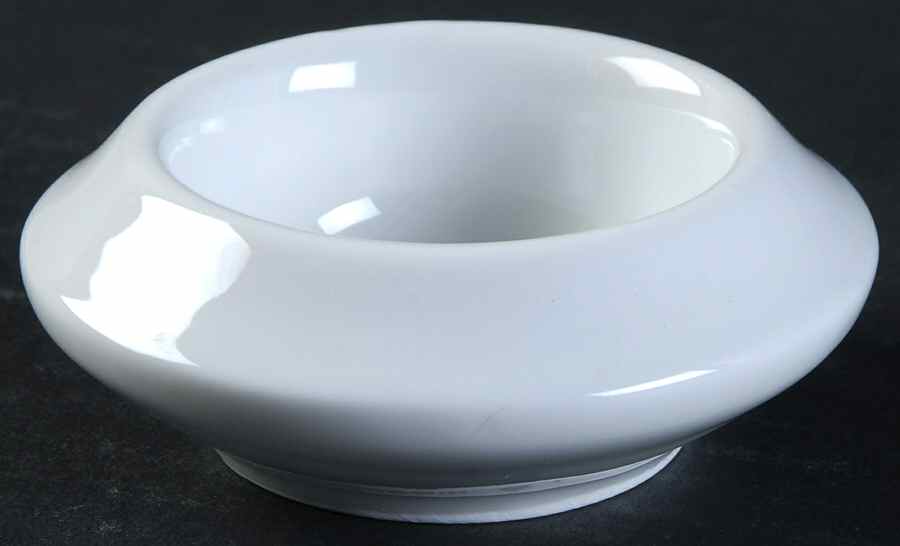 Classic Whiteware Open Round Butter by Apilco-1