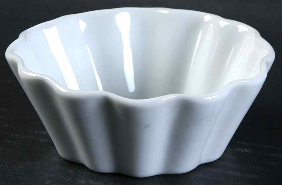Classic Whiteware Medium Round Fluted Bowl by Apilco-1