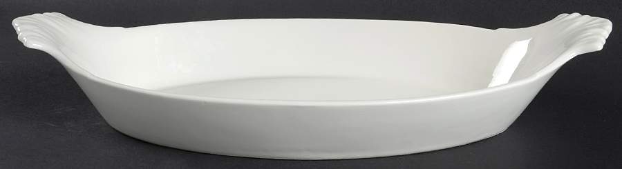 Classic Whiteware 17" Augratin by Apilco-1