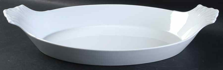 Classic Whiteware 18" Augratin by Apilco-1