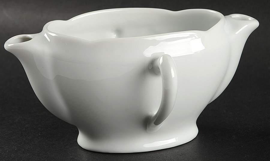 Classic Whiteware Gravy Separator by Apilco-1
