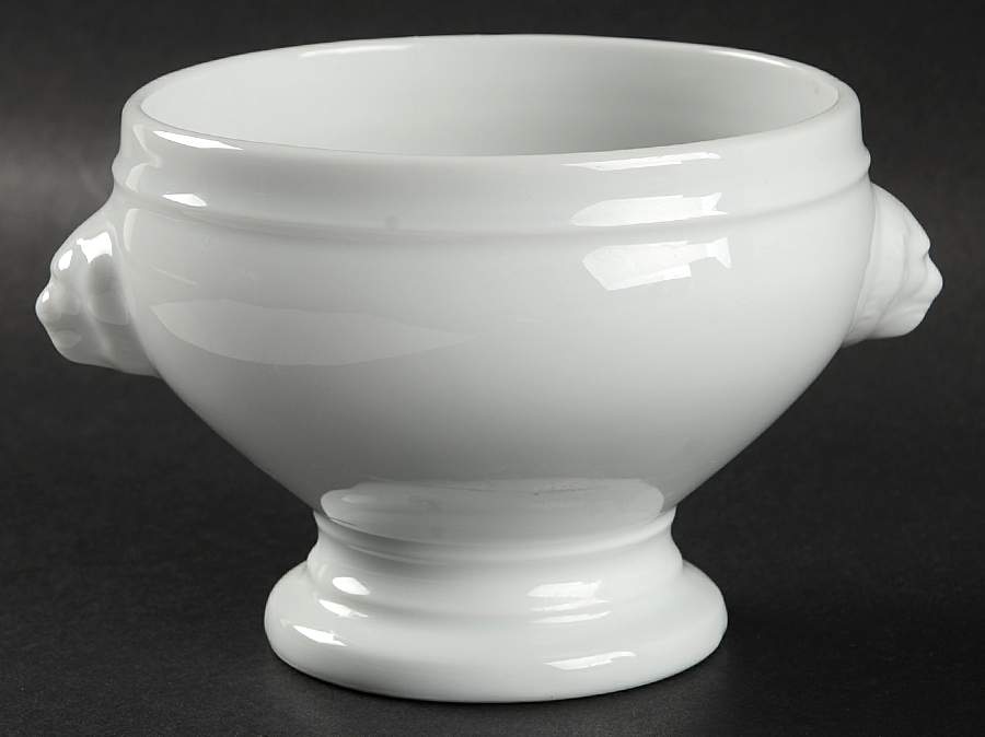 Classic Whiteware Individual Soup No Lid by Apilco-1