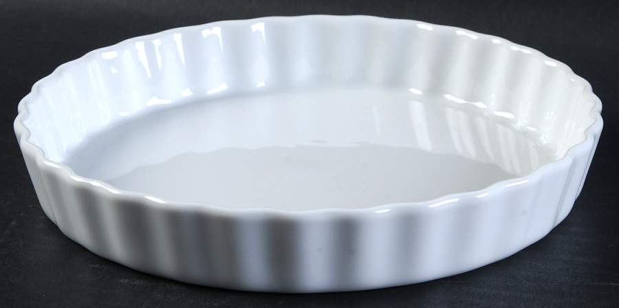 Classic Whiteware 8" Quiche by Apilco-1