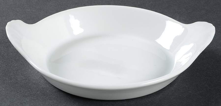 Classic Whiteware 6" Shirred Egg Dish by Apilco-1