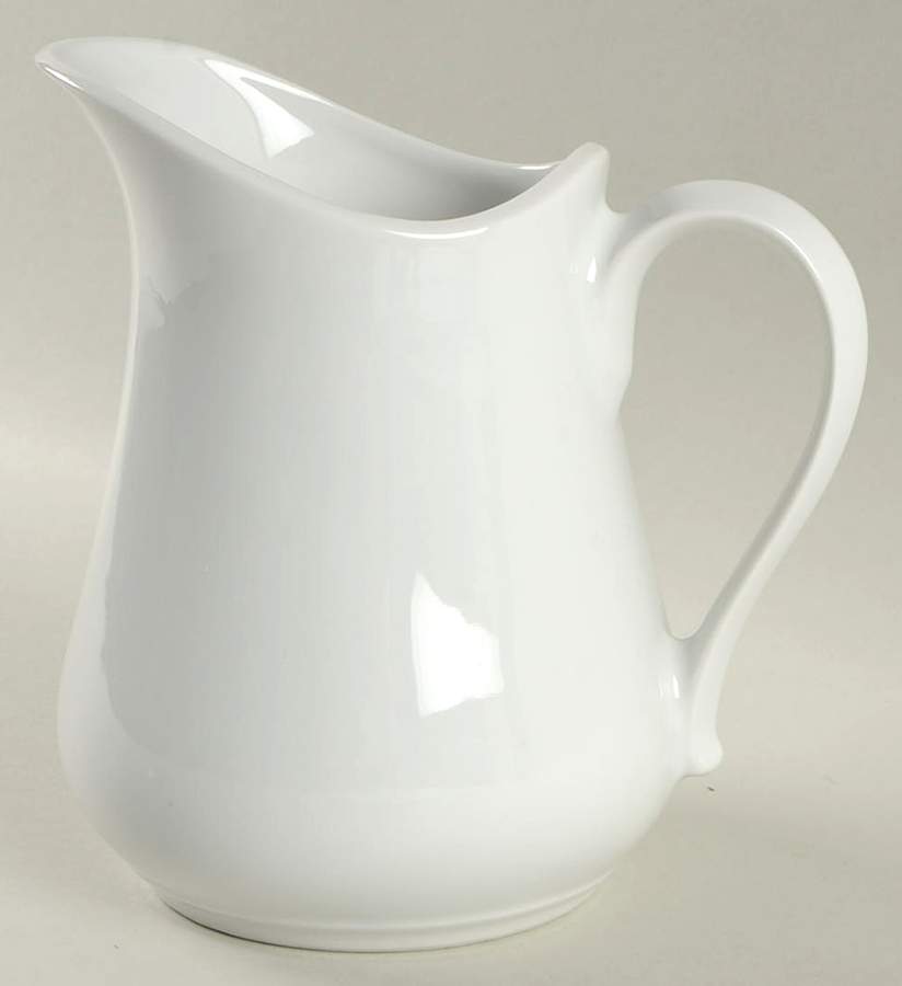 Classic Whiteware Creamer by Apilco-1