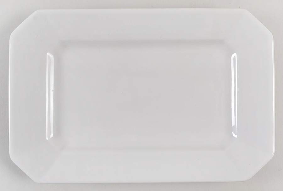 Classic Whiteware 10" Octagonal Dish by Apilco-1