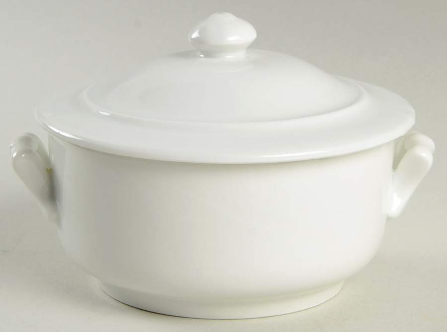 Classic Whiteware Individual Casserole & Lid by Apilco-1