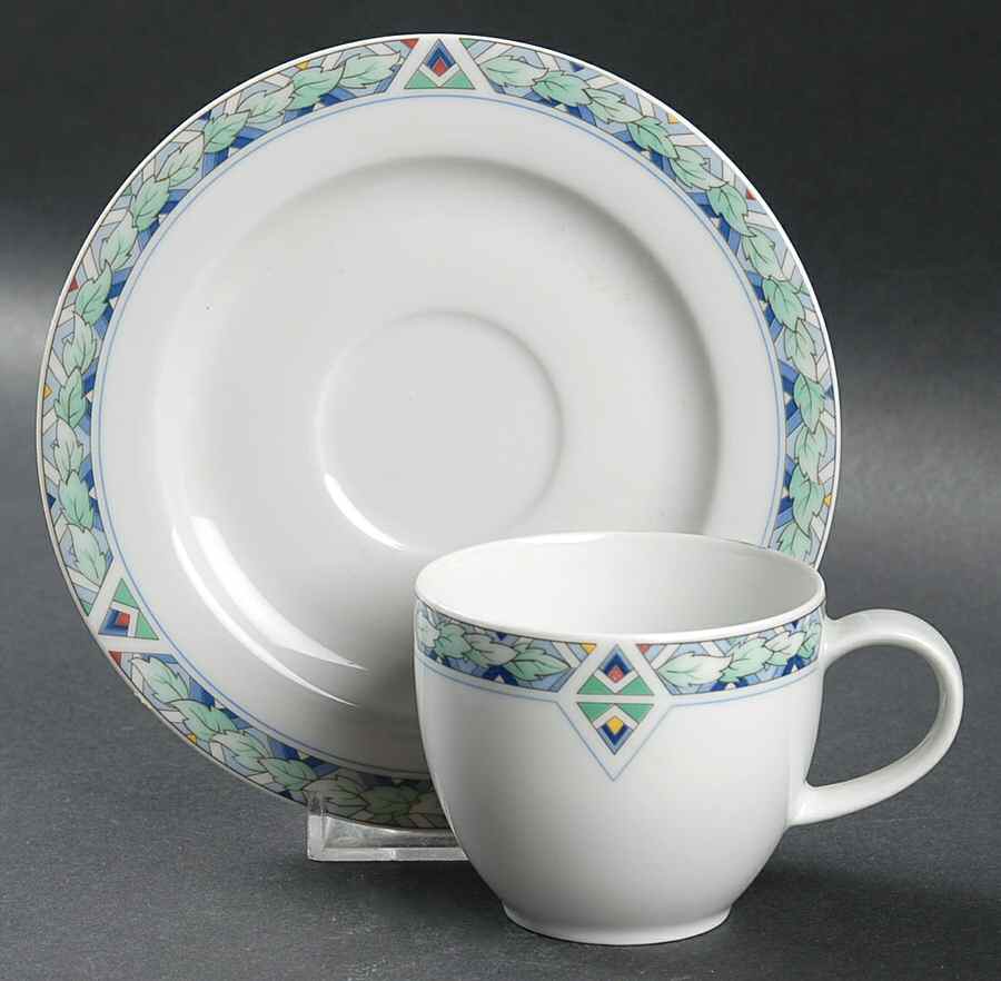 Merison Flat Demitasse Cup & Saucer Set by Arzberg-1
