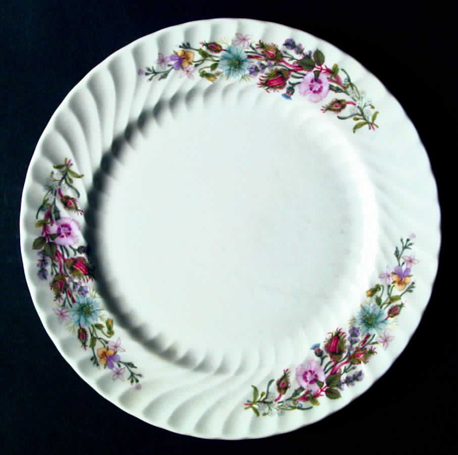 Tudor Sprays Dinner Plate by John  Aynsley & Sons-1