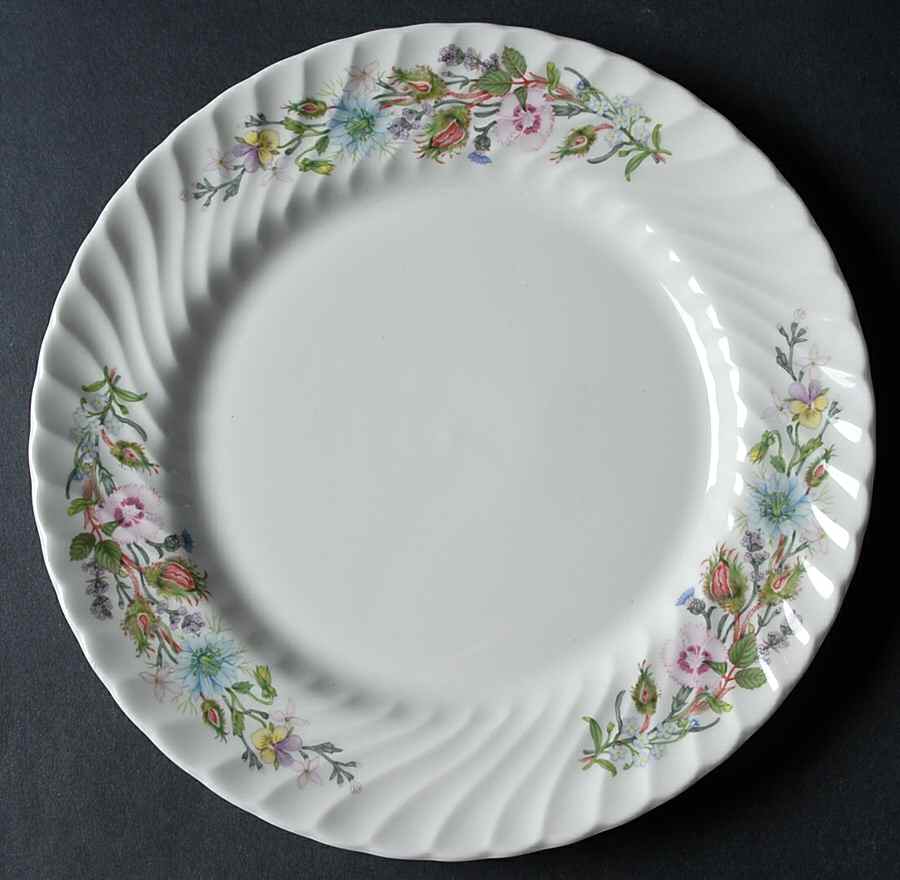 Tudor Sprays Salad Plate by John  Aynsley & Sons-1