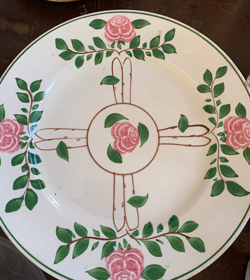 ADA87 Luncheon Plate by Adams China-1