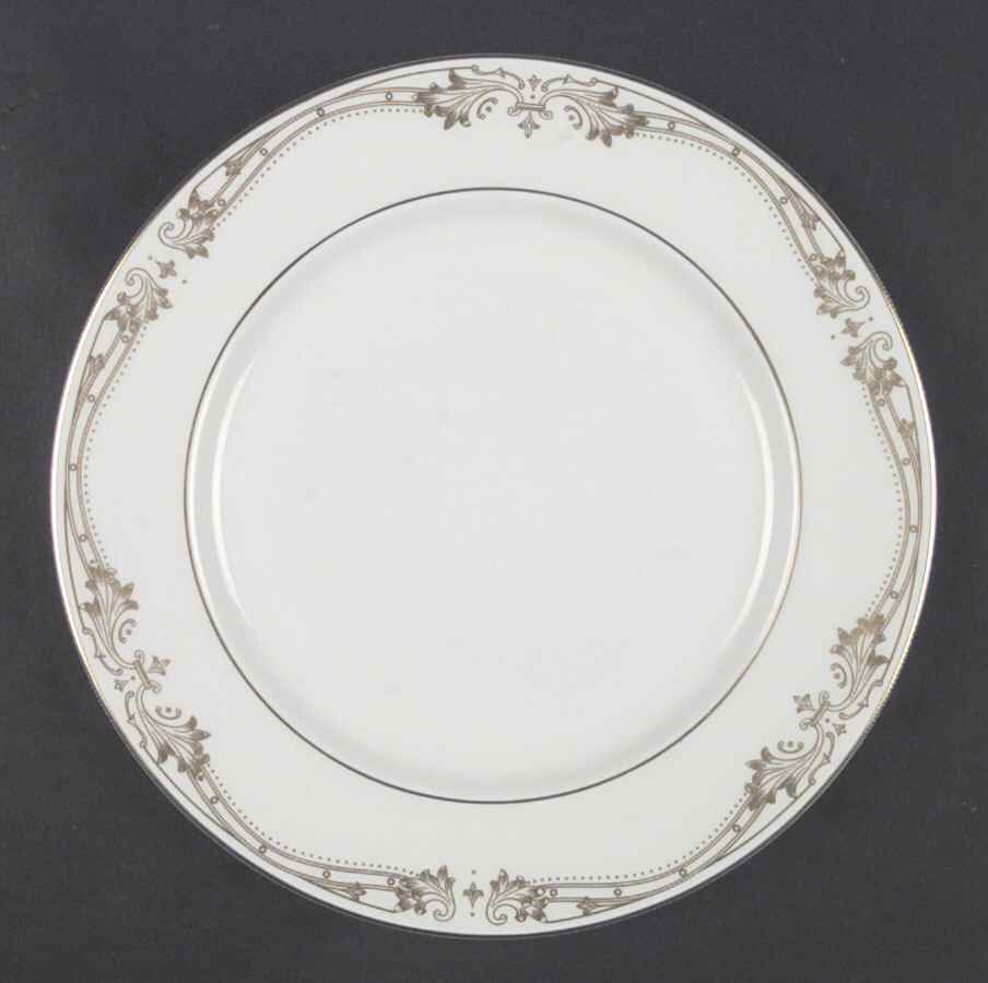 Chelsea Gold Dinner Plate by John  Aynsley & Sons-1