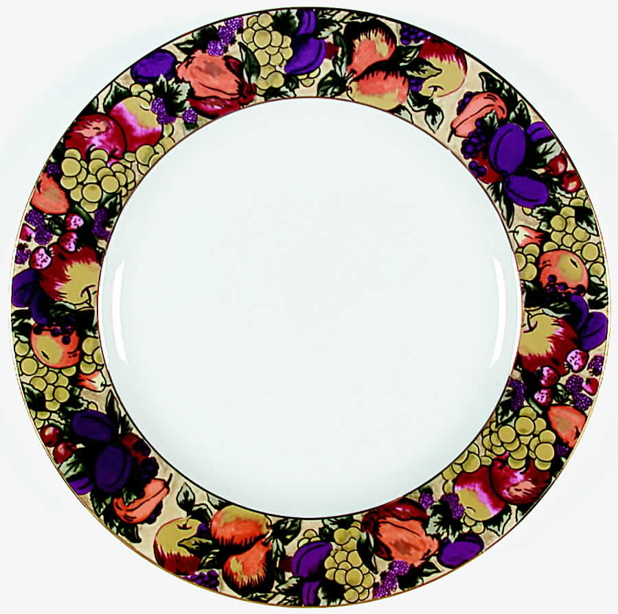 Fruitage Dinner Plate by American Atelier-1