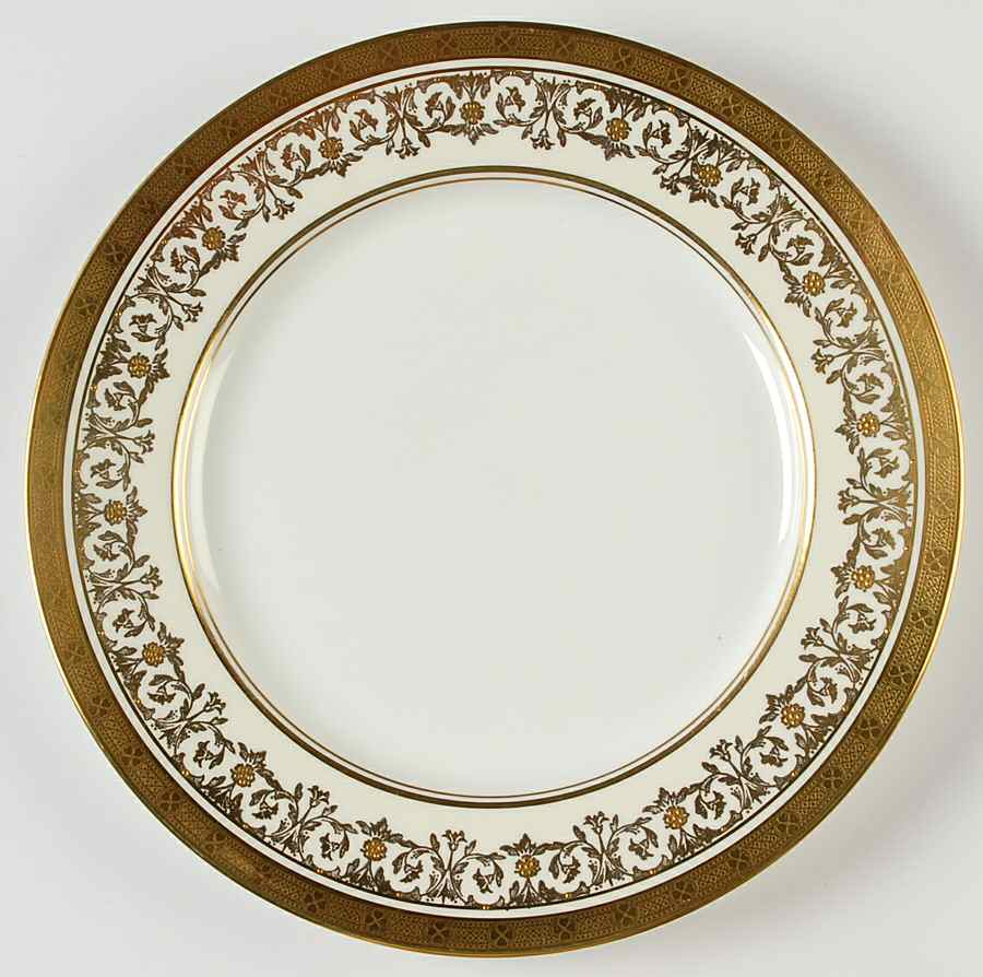 Kenilworth Ivory (Smooth) Dinner Plate by John  Aynsley & Sons-1