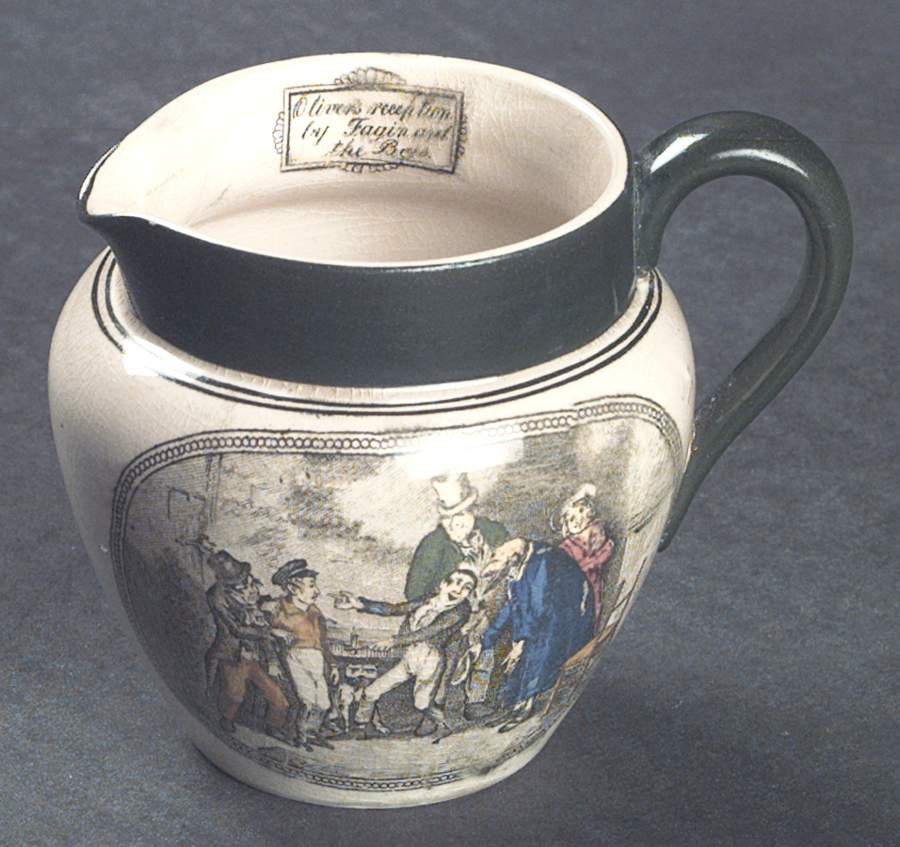 Dickens Green Mini Creamer by Adams China-1