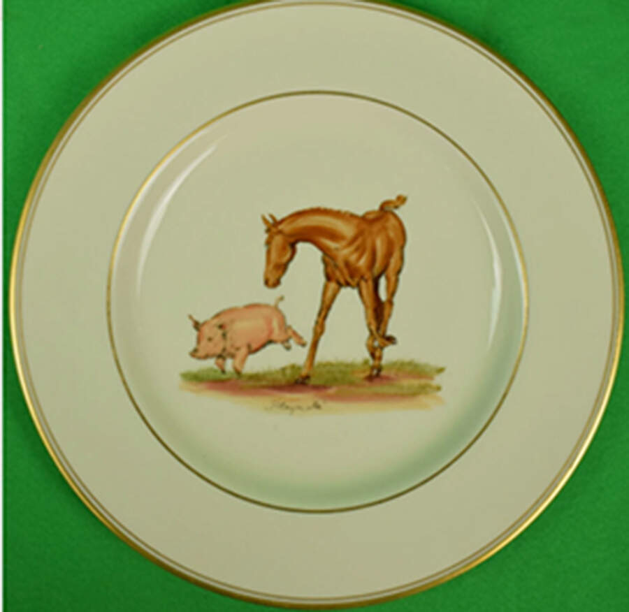 ABM1 Salad Plate by Abercrombie & Fitch-1