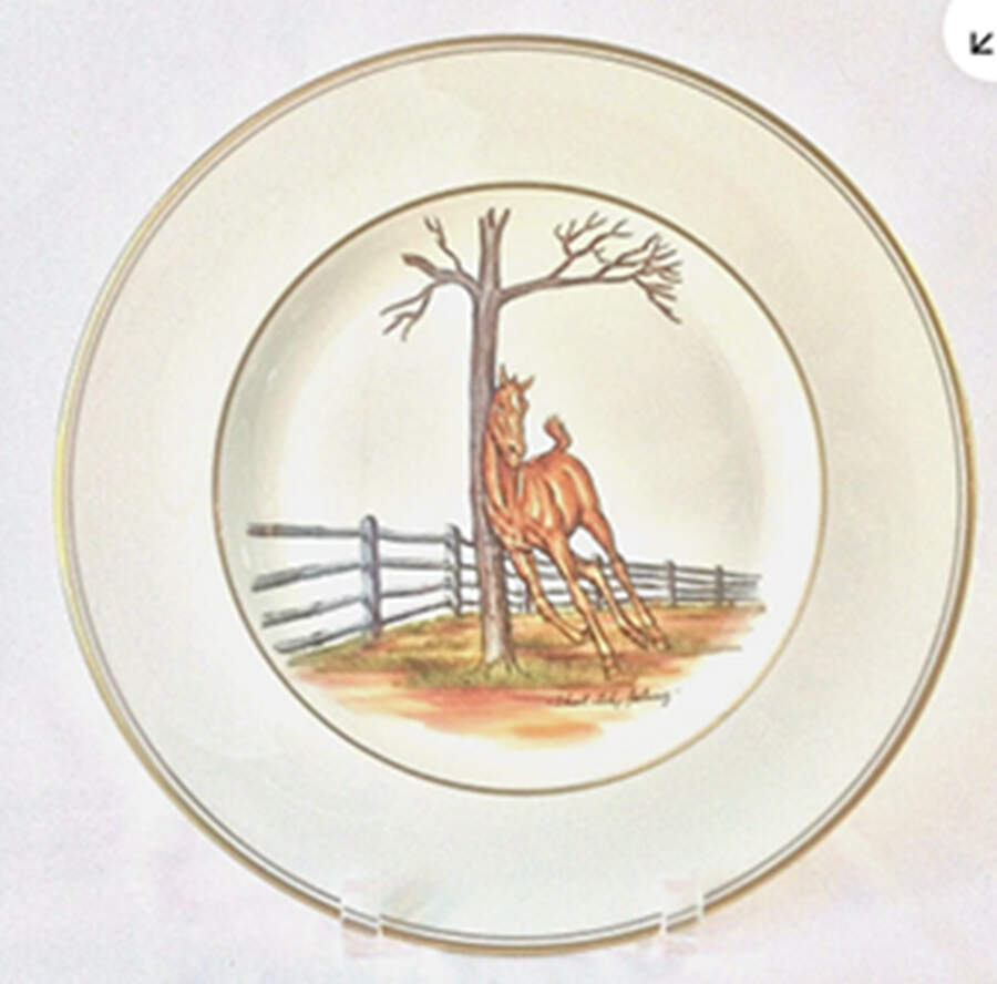 ABM1 Dinner Plate by Abercrombie & Fitch-1