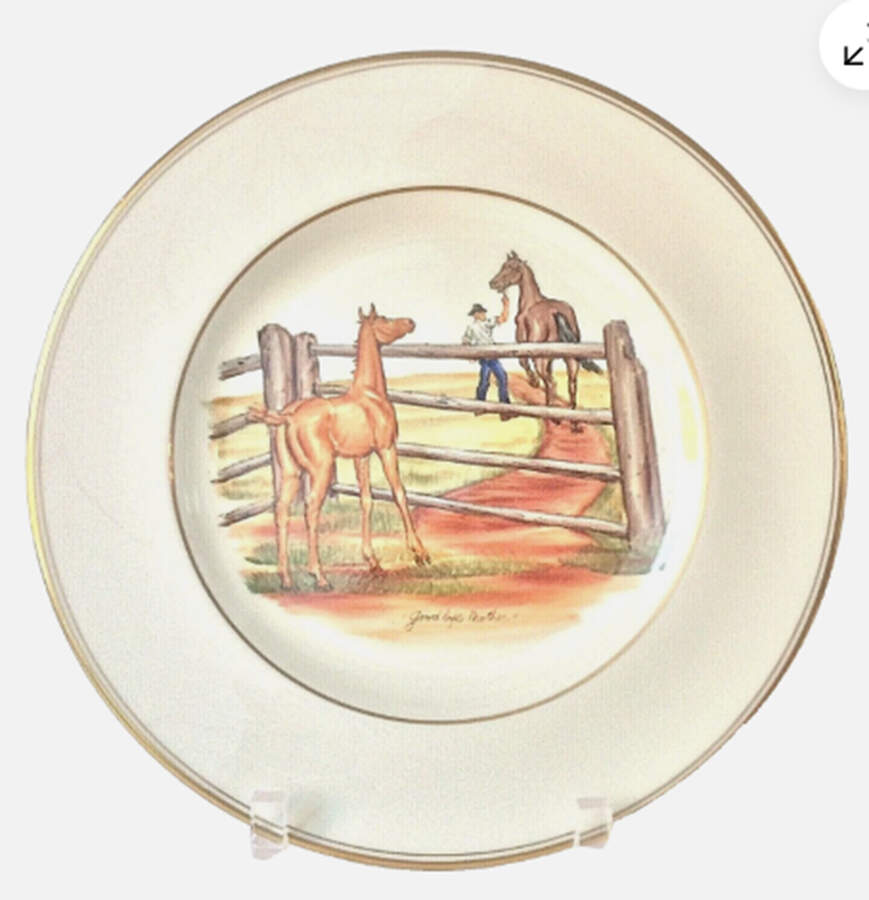 ABM1 Dinner Plate by Abercrombie & Fitch-1