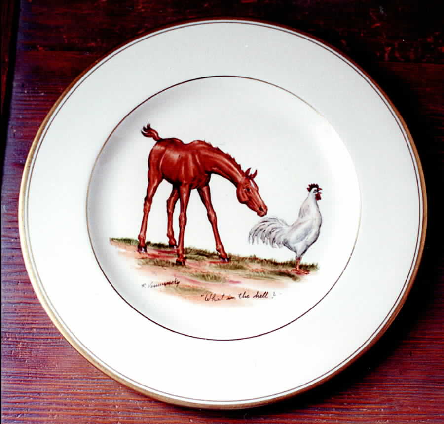 ABM1 Salad Plate by Abercrombie & Fitch-1