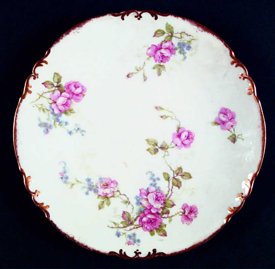 AKF3 Luncheon Plate by A Klingenberg France-Austria-1