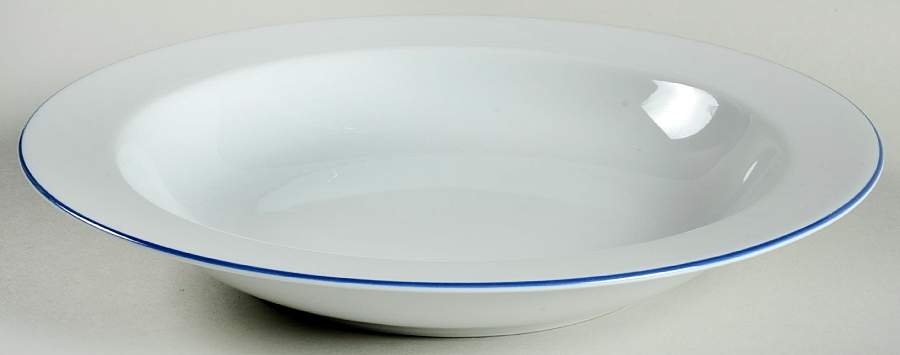 Blue Colour Large Rim Soup Bowl by Arzberg-1