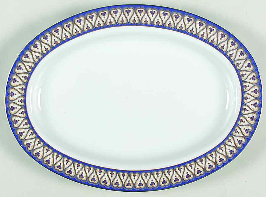 Traditions 14" Oval Serving Platter by American Atelier-1