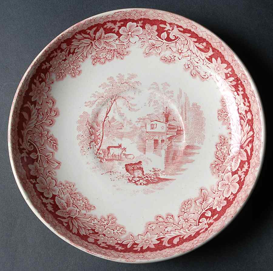Lorraine Saucer for Jumbo Cup by Adams China-1